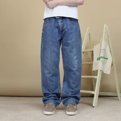 Blue embroidered Sean John jeans W36 L33 loose denim Y2K skater style jeans