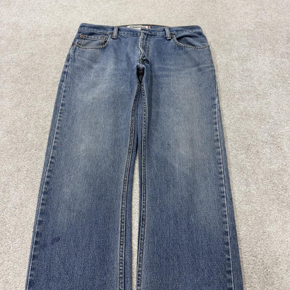 Levi’s 505 jeans y2k W34L32 blue denim Levi’s straight leg red tab logo 2000s style pants
