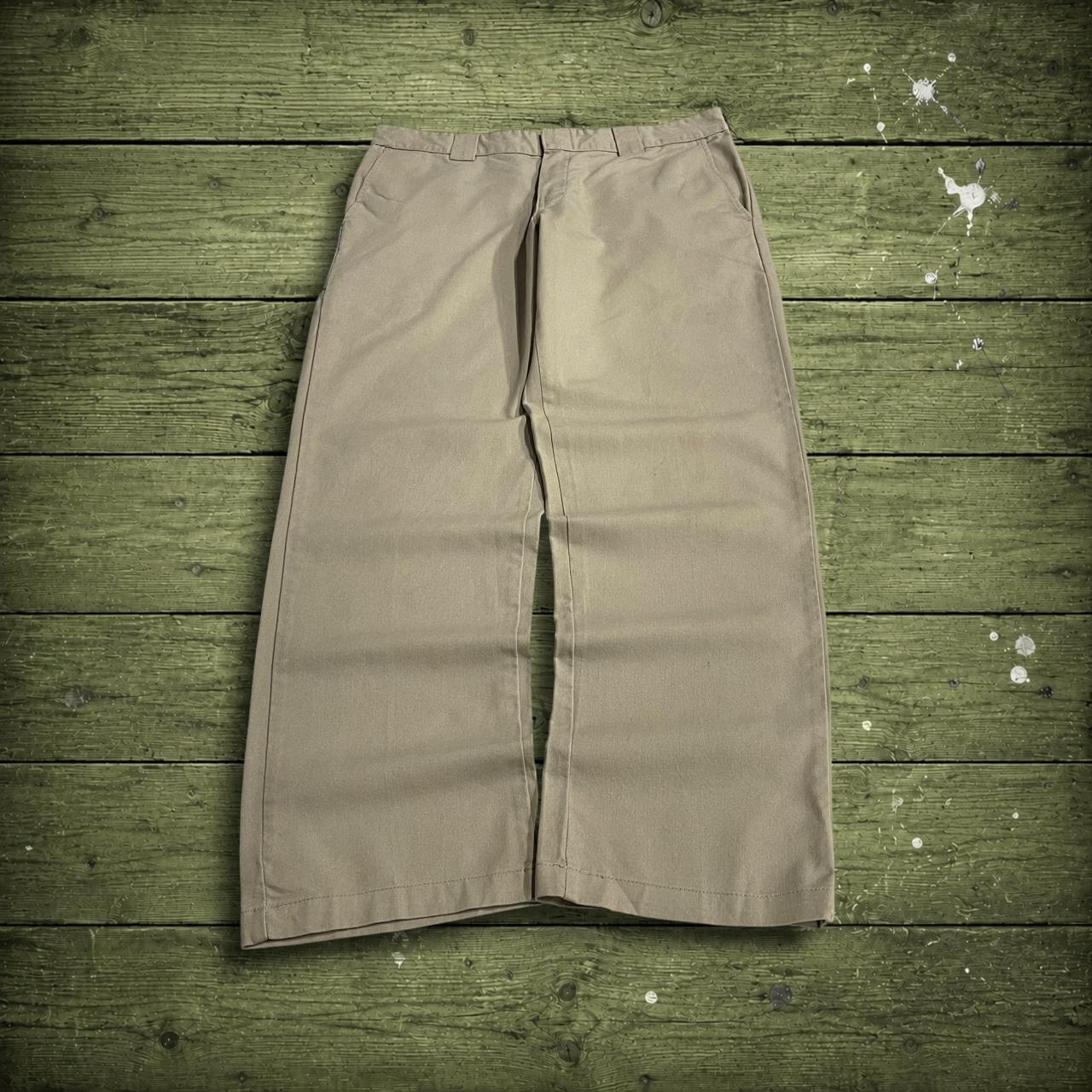 Dickies carpenter pants W34L32 khaki slim fit Chino style skate work trousers