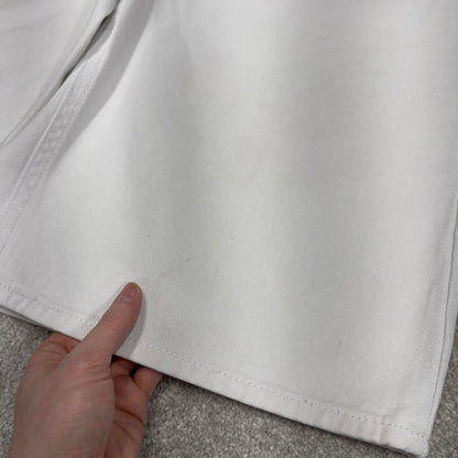 Y2k baggy Enyce shorts skater style white Loose wide leg summer festival shorts