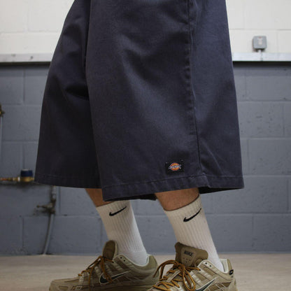 Dickies baggy chino shorts carpenter navy grey Chino style skater shorts long wide leg festival