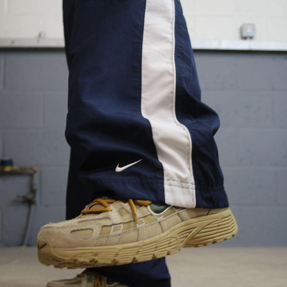 Y2K Nike baggy tracksuit bottoms navy XXL Wide leg