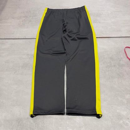 Nike Therma Fit Trackies Small Grey y2k 00s style loose leg joggers embroidered logo