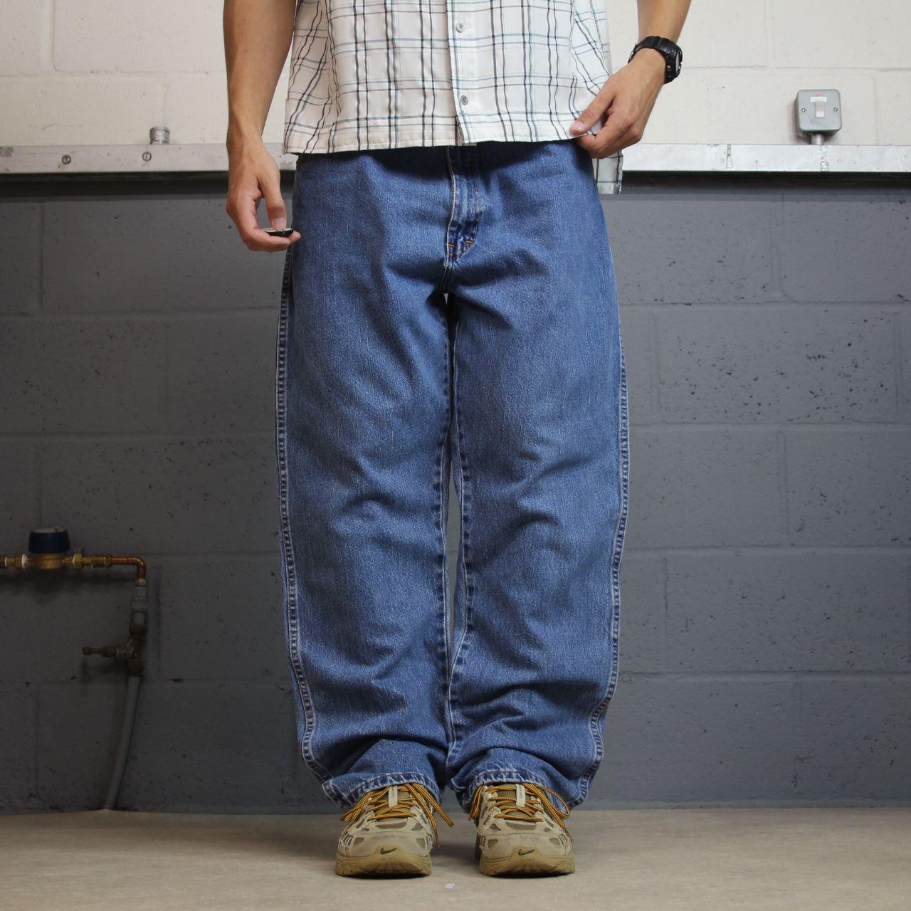 Dickies jeans y2k skater blue denim Loose straight leg denim 5 pocket workwear pants