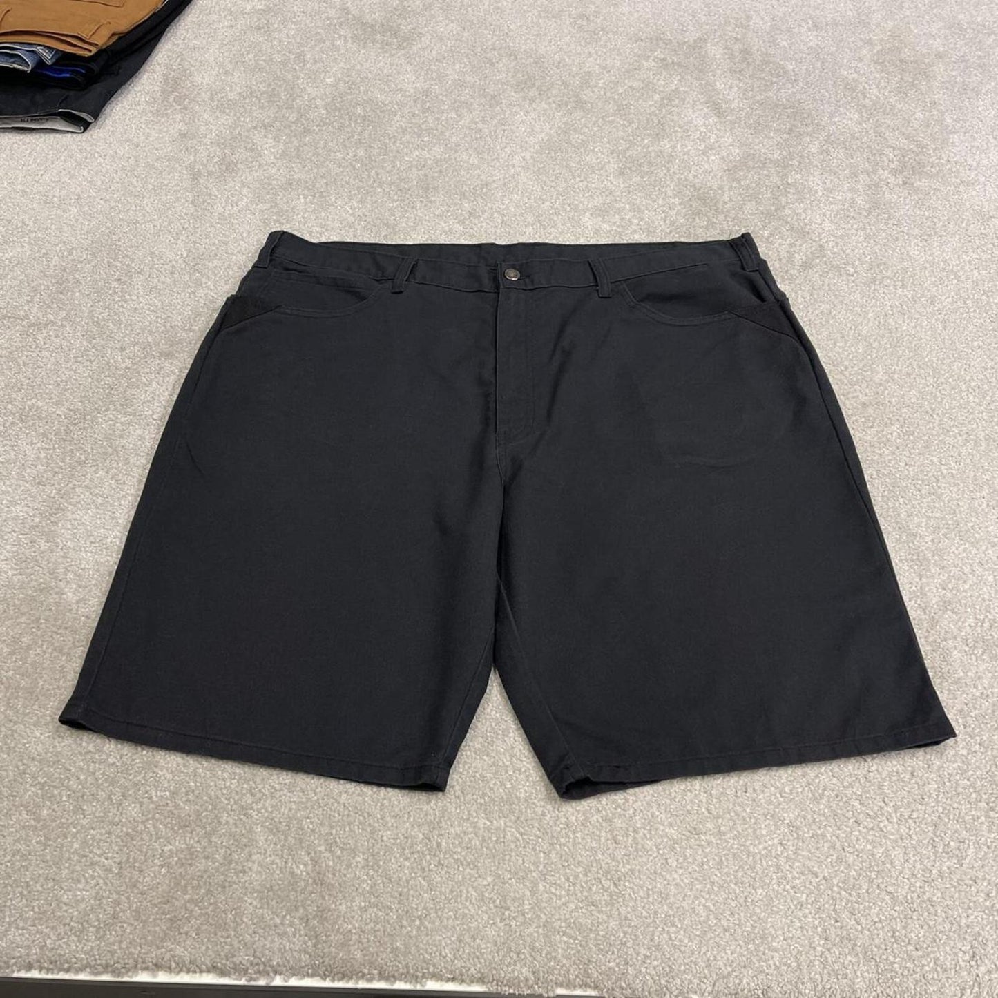 Dickies long baggy shorts chino black Skater / surf style shorts long loose fit festival