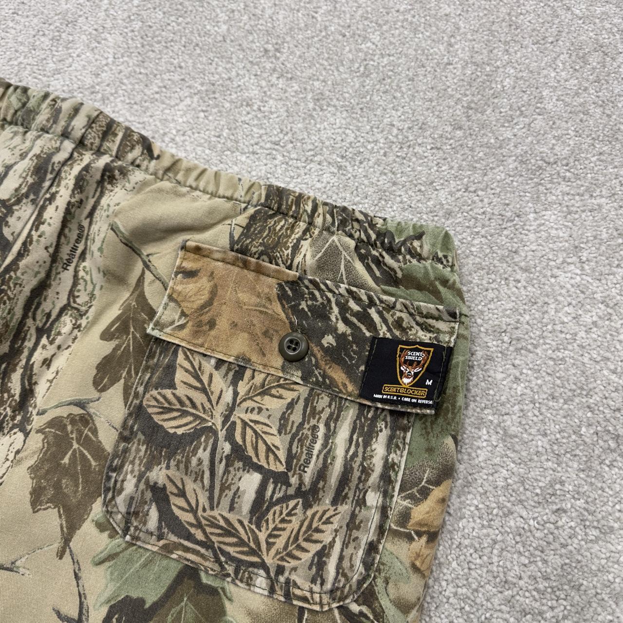 Baggy camo realtree jogger trousers hunting style Y2K khaki camouflage pattern outdoors trousers