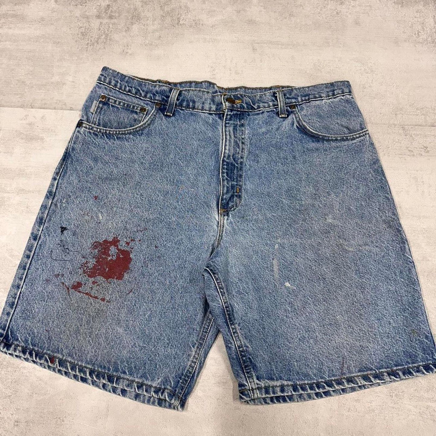 Blue Carhartt Jorts W38