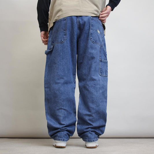 Blue baggy Wrangler cargo pants W38L32