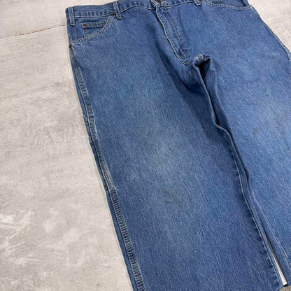 Dickies carpenter jeans W38L30 loose blue denim cargo skater style jeans