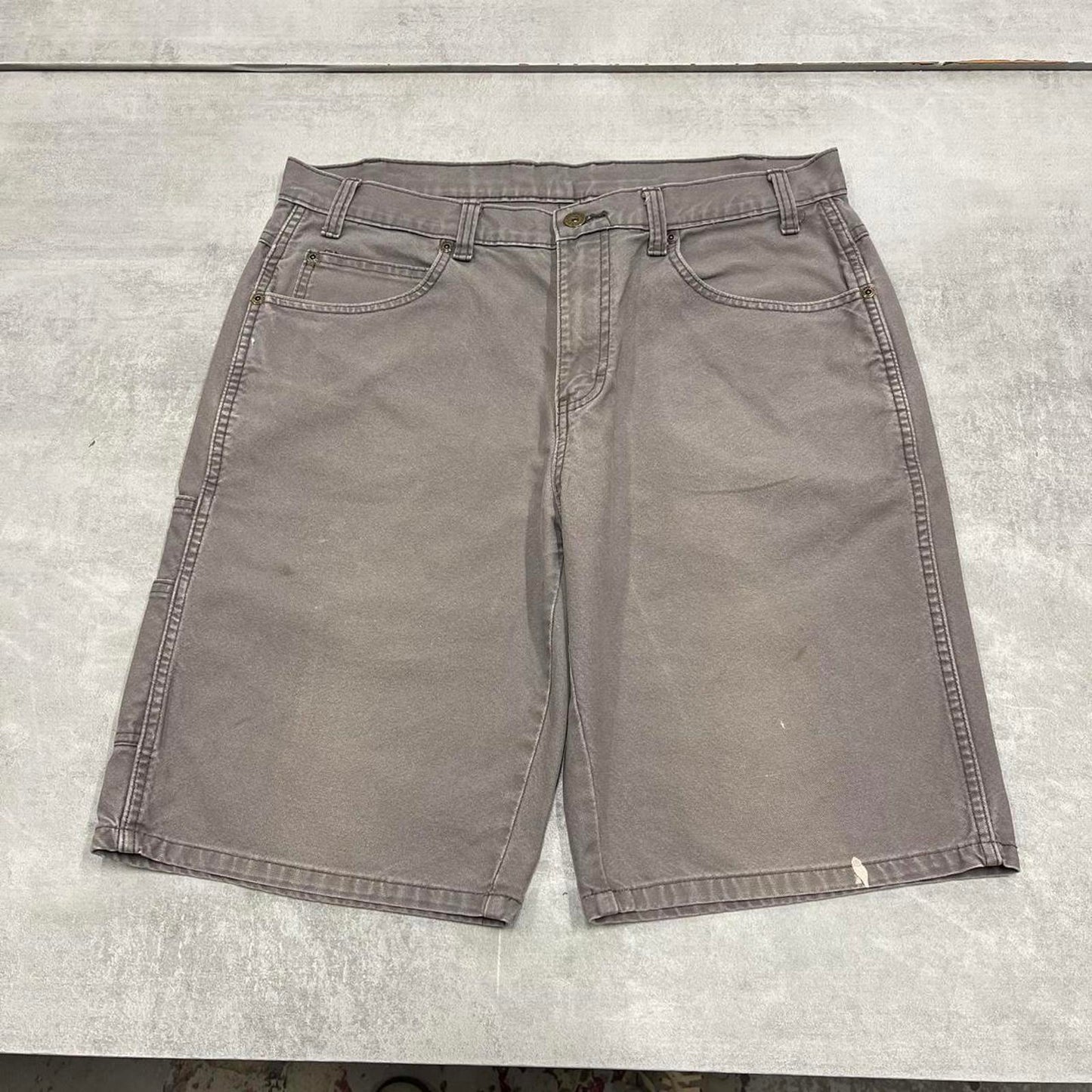 Grey Dickies carpenter jorts W34