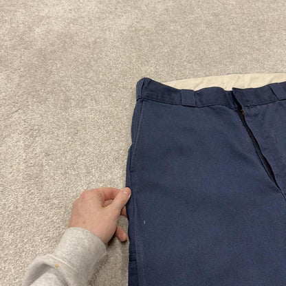 Dickies baggy carpenter shorts navy Twill chino skater style shorts wide long leg