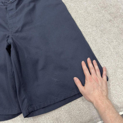 Dickies baggy chino shorts carpenter navy Chino style skater shorts long wide leg festival