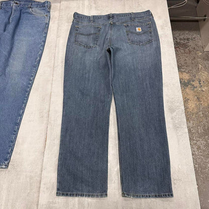 Mens Carhartt jeans W40 L32 relaxed 90s style denim work skater jeans