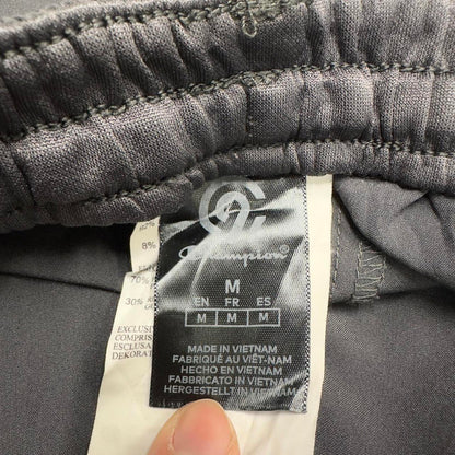 00s Champion tracksuit bottoms M y2k grey technical style joggers print logo track pants trackies