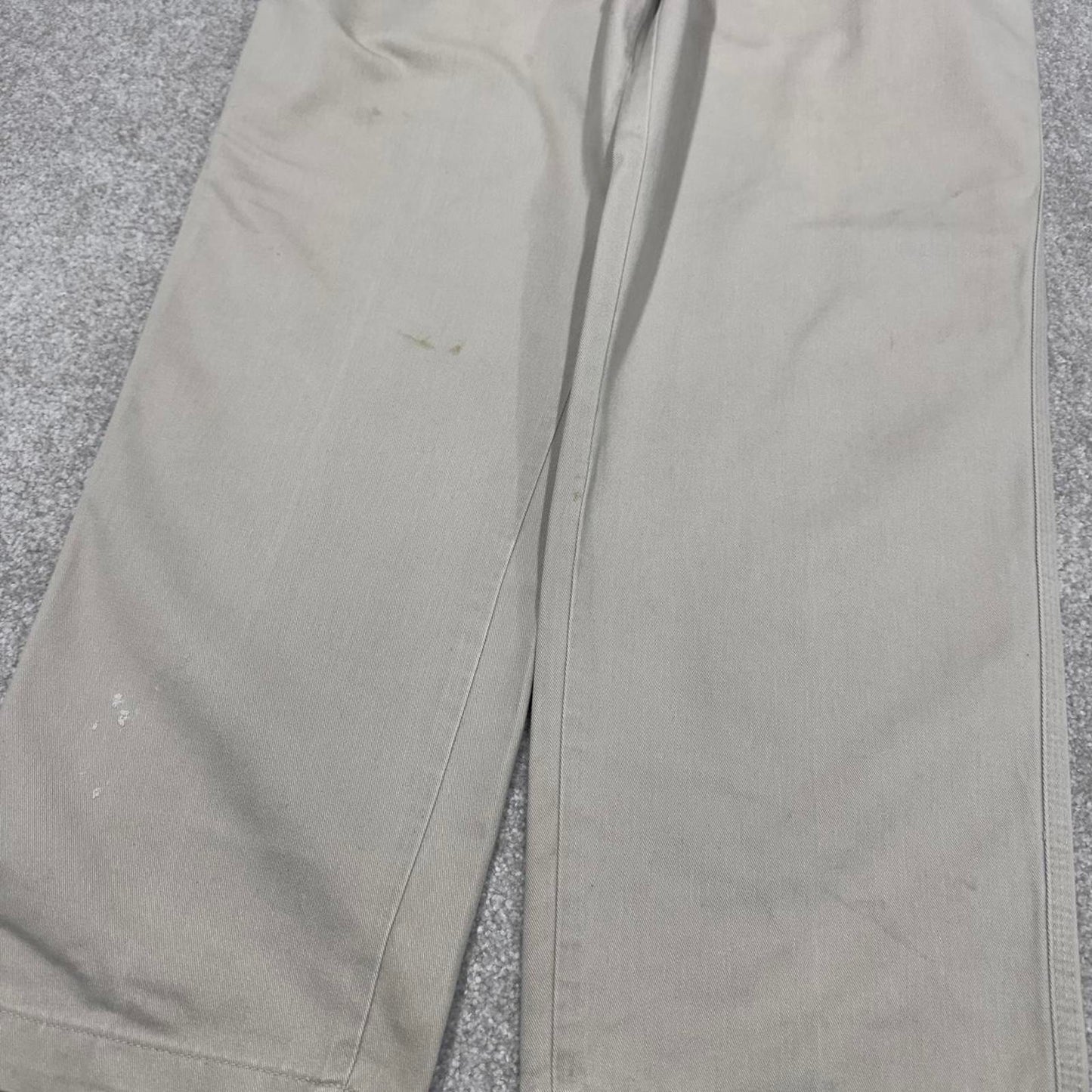 Baggy Carhartt work pants W38L31 beige loose skate pants