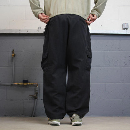 Y2k loose Dickies cargo pants black Regular straight twill chino skate style work trousers