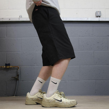 Dickies carpenter shorts long leg black Twill chino skater style shorts loose long leg