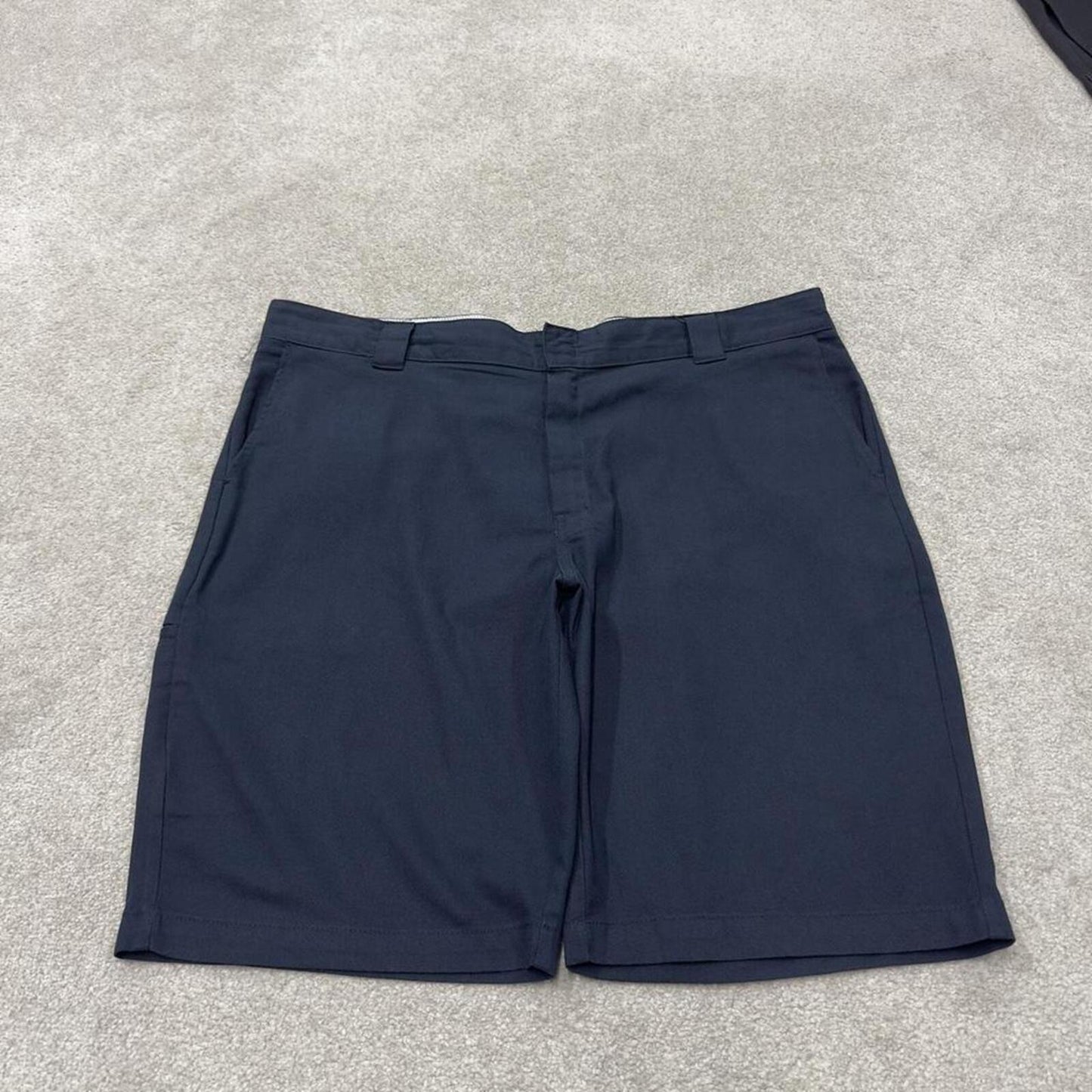 Dickies carpenter chino shorts navy Chino style skater shorts loose leg festival