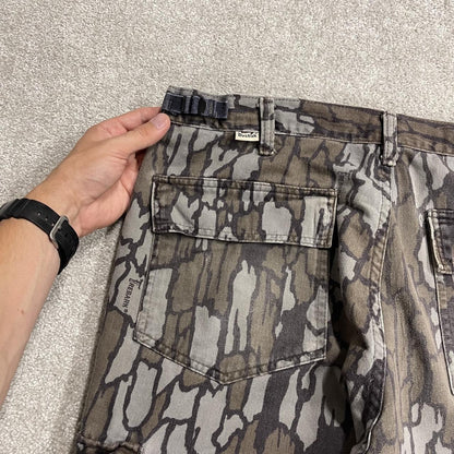 Duxback camo cargo pants y2k utility brown Trebark camouflage utility hunting cargos