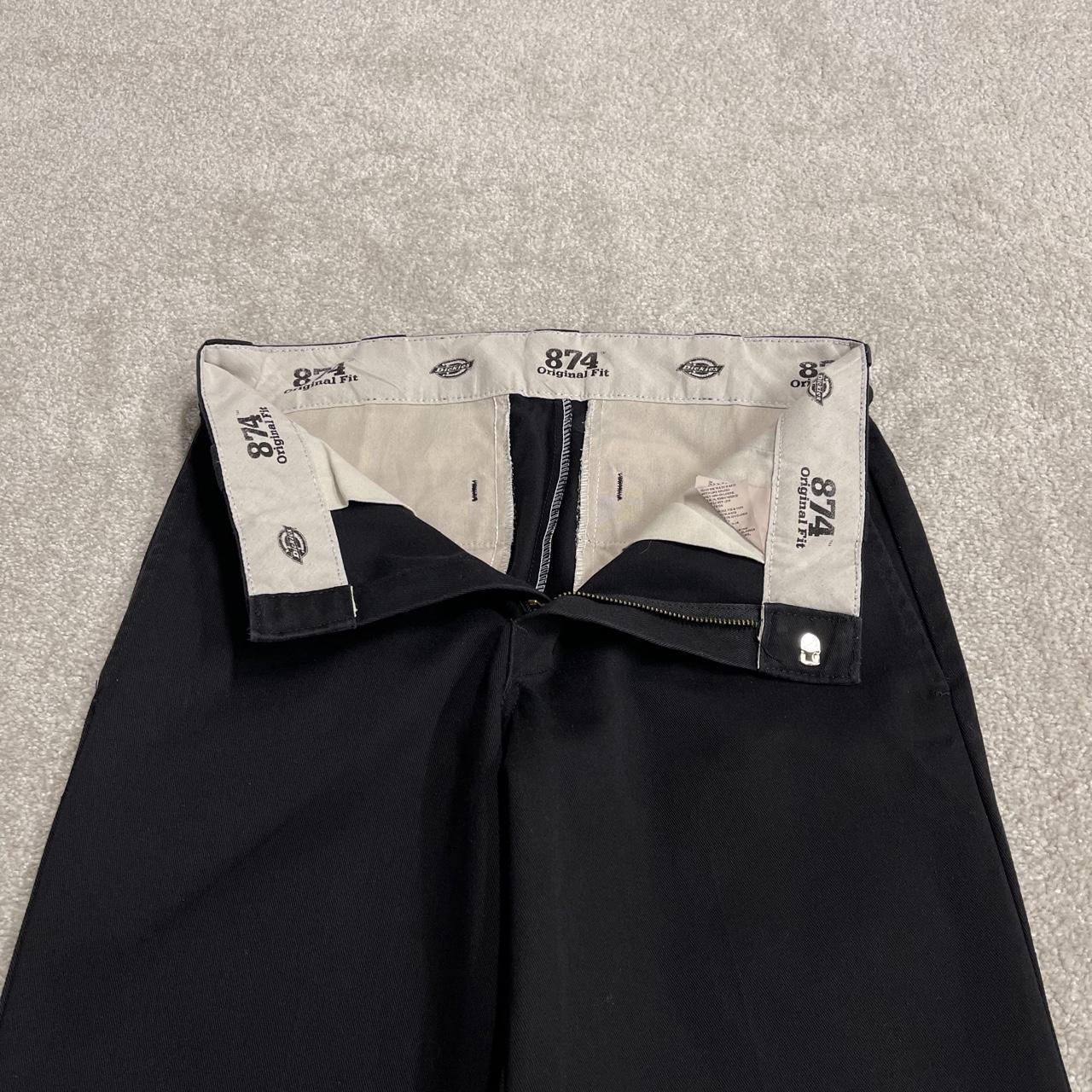 Dickies 874 work pants black original fit Y2K straight fit chino skater style trousers