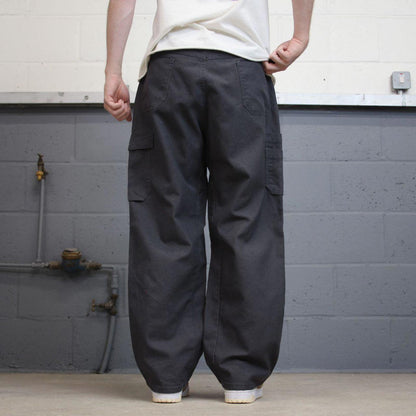 Baggy cargo pants skater workwear W38L30 grey Red Kap loose y2k style double knee carpenter trousers