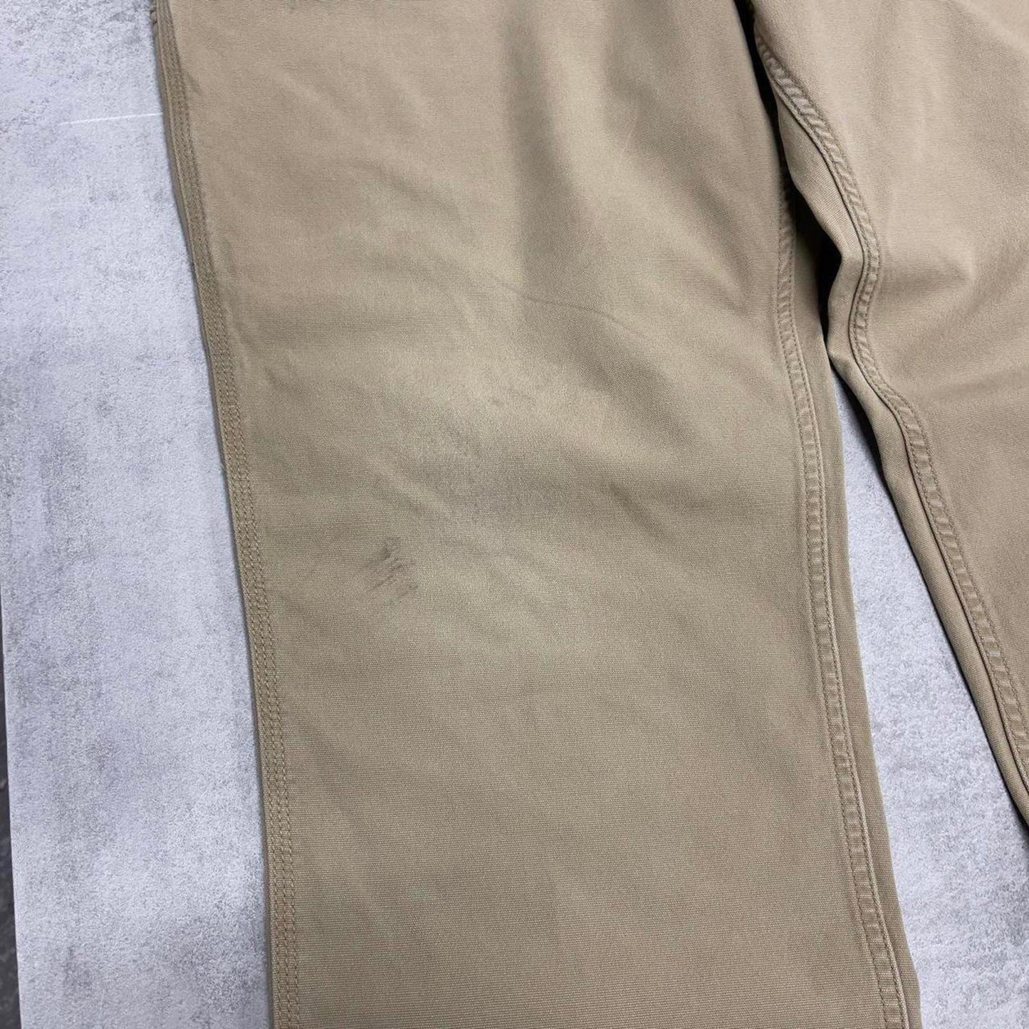 Carhartt carpenter pants W40L32 loose relaxed fit khaki beige cargos skate style