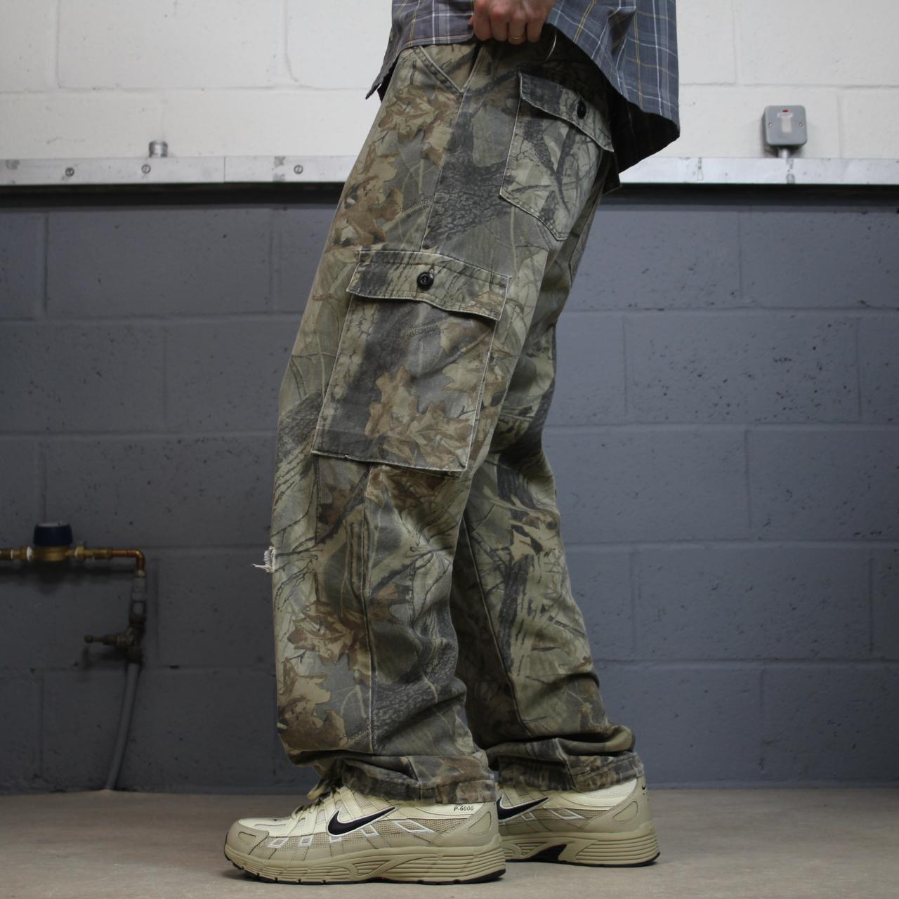 Realtree Liberty baggy camo cargo pants khaki Loose camouflage Y2K hunting utility trousers