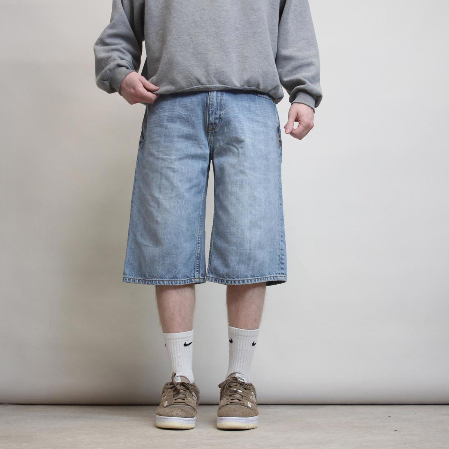 G Unit denim shorts W32 loose denim Y2K hip hop skate style jorts
