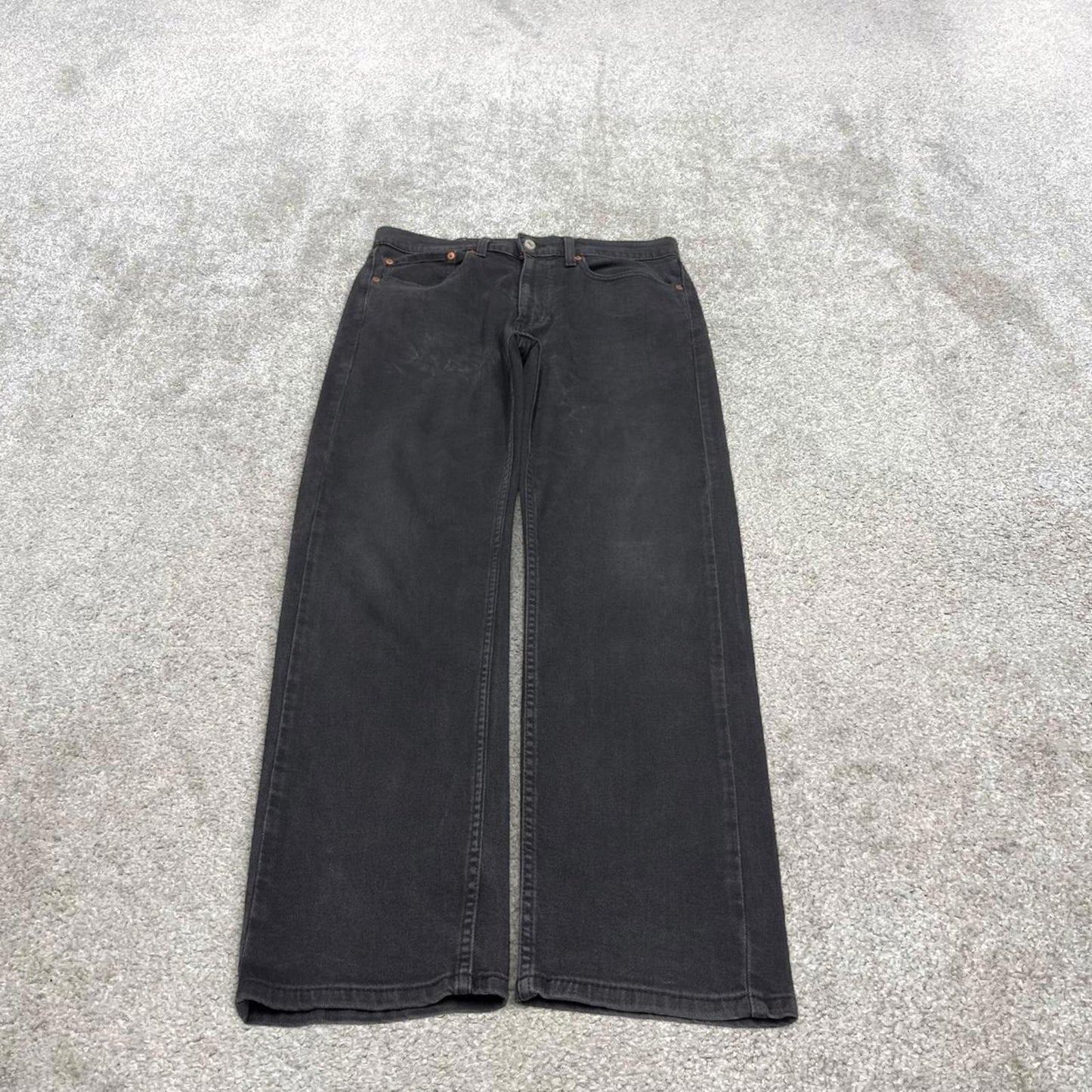 Vintage y2k Levis 505 jeans black skater style 5 pocket straight leg denim pants