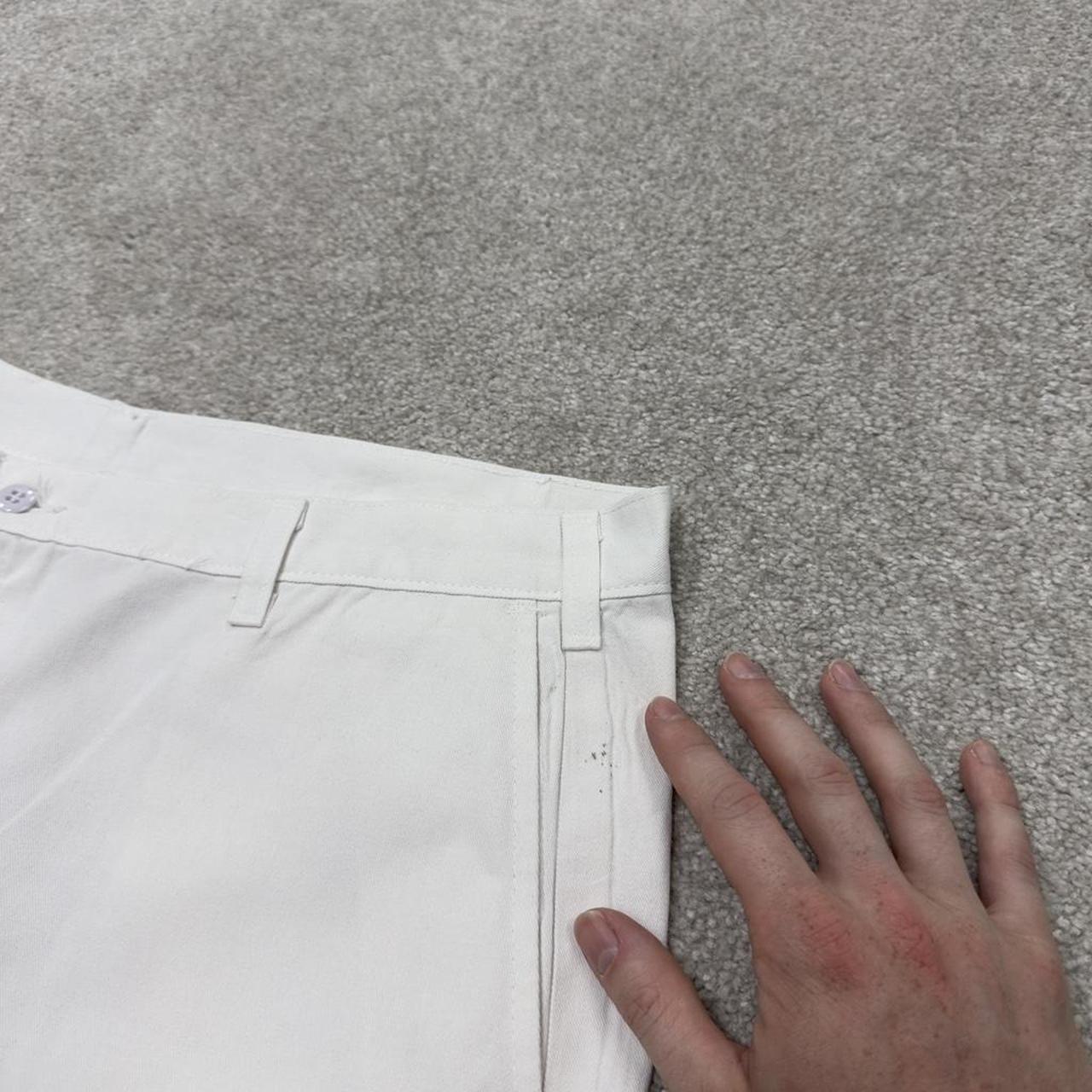 Dickies baggy chino shorts carpenter white Chino style skater shorts long wide leg festival