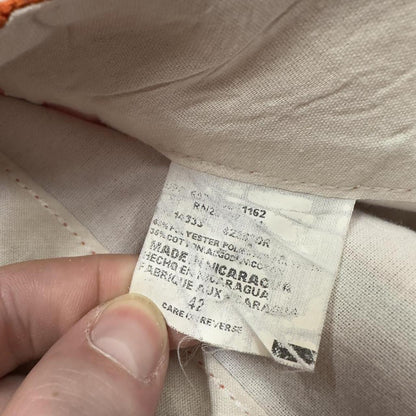 Baggy Dickies chino shorts carpenter orange Chino style skater shorts long wide leg festival