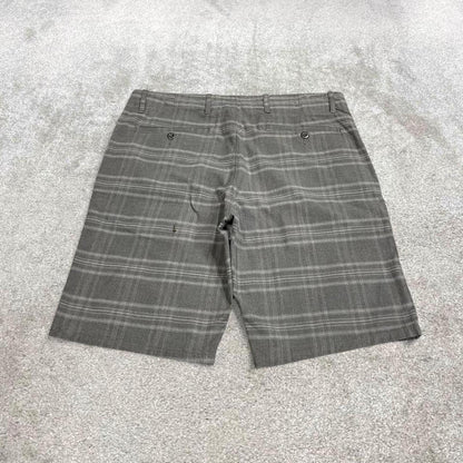 Levi's y2k checkered shorts summer grey Loose check summer festival shorts