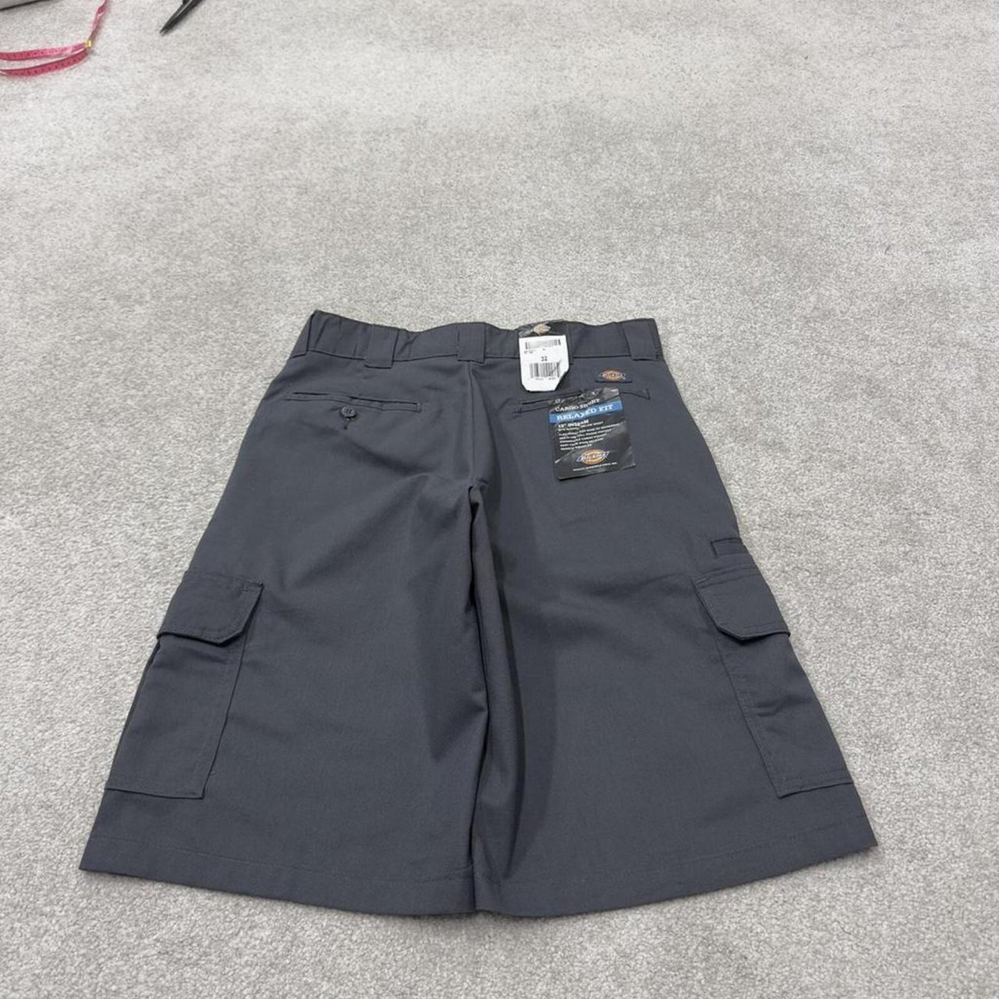 Dickies cargo shorts relaxed grey Chino style skater shorts utility festival