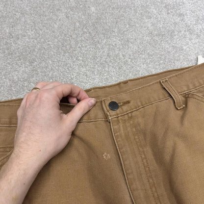 Dickies carpenter shorts cargo jorts tan Loose y2k canvasy cargo summer skate shorts
