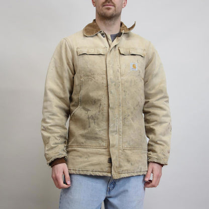 Vintage Carhartt jacket XL padded canvas arctic chore coat American workwear