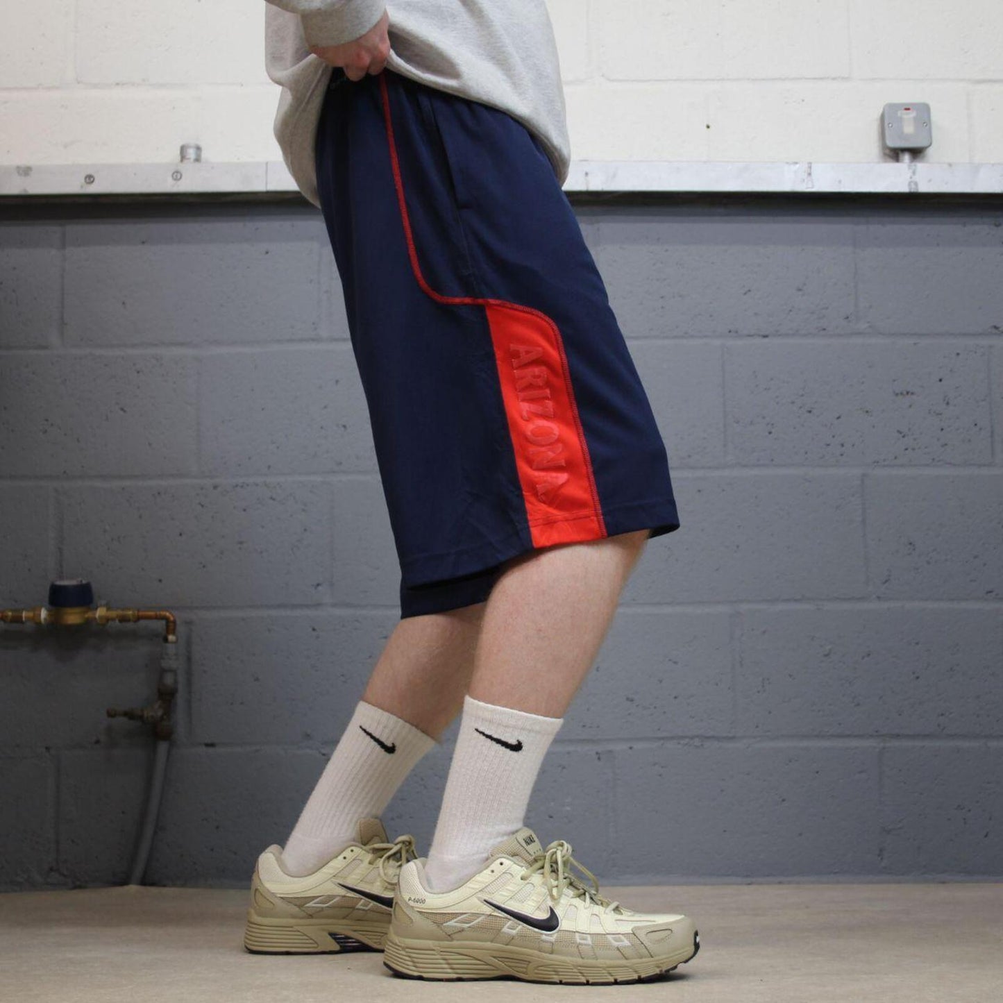 Nike sports shorts y2k loose Arizona navy Casual style comfy loose floaty summer gym shorts