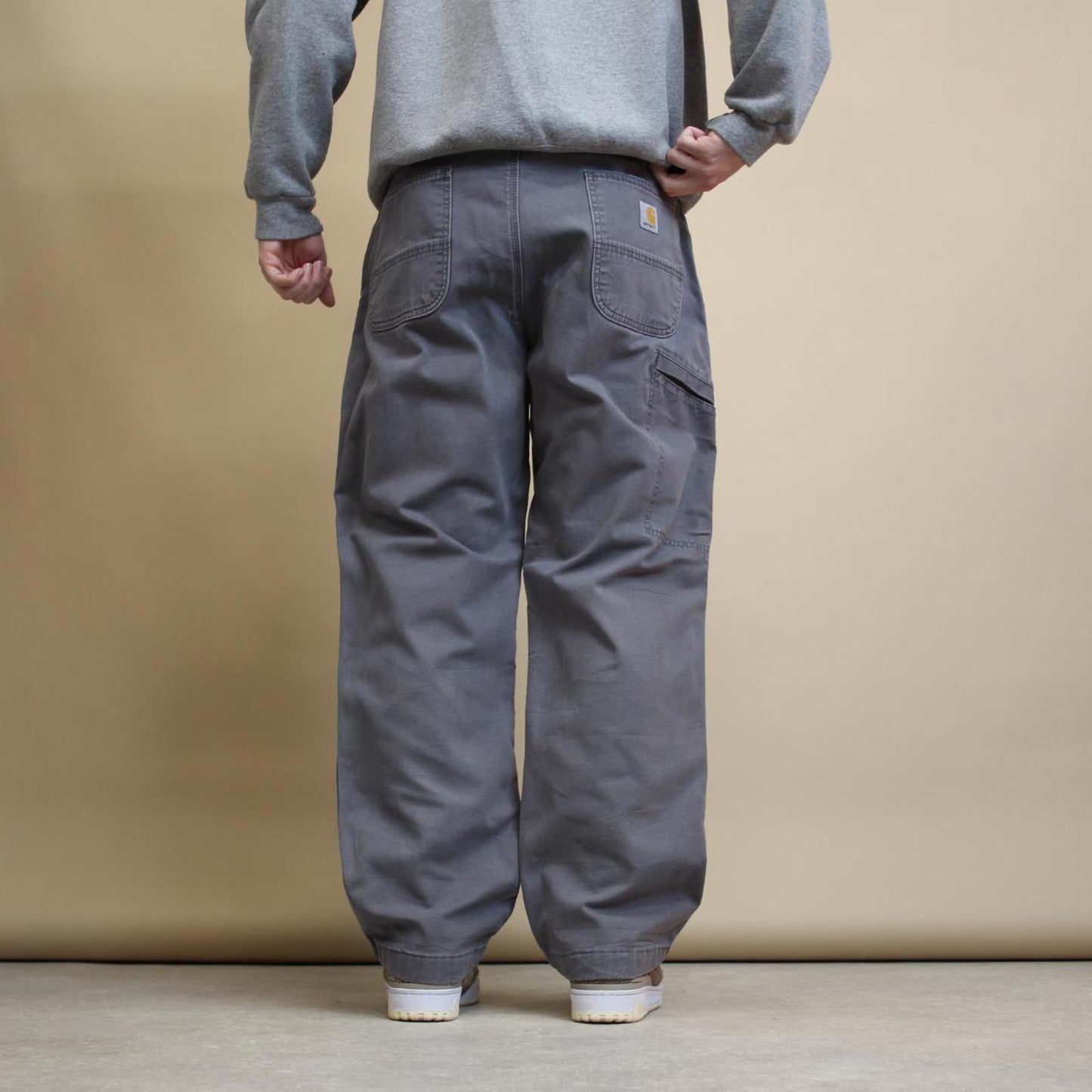 Grey Carhartt carpenter trousers W38L30