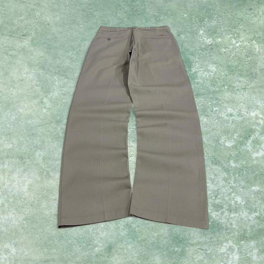 Vintage Dickies 874 work pants skater grey Straight chino style workwear skate trousers