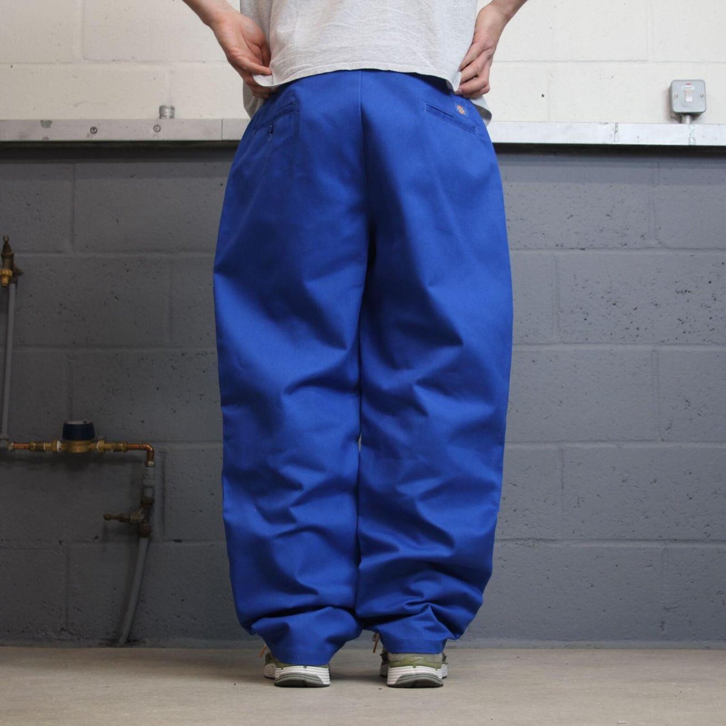 Dickies 874 work pants royal blue Original fit twill chino skate style trousers