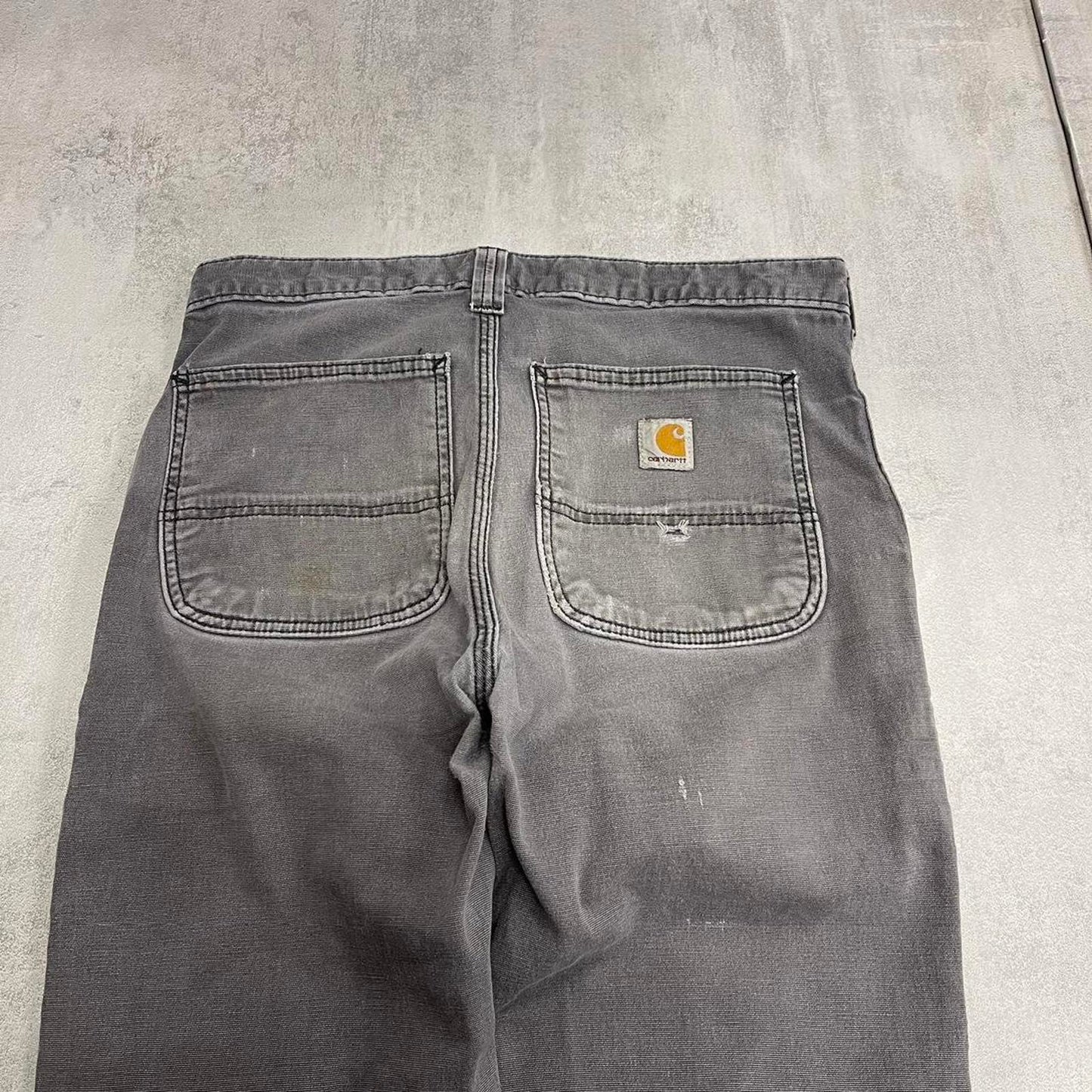 Grey Carhartt trousers W31 straight fit pants
