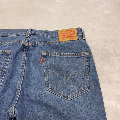 Baggy Levis 550 jeans W36 L29 blue loose 90s relaxed style skater jeans red tab logo
