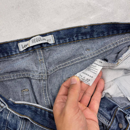 Mens blue Lee Jorts W38