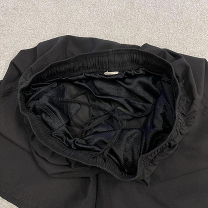 Nike swim shorts y2k beach shorts black Drawstring comfy loose floaty summer holiday