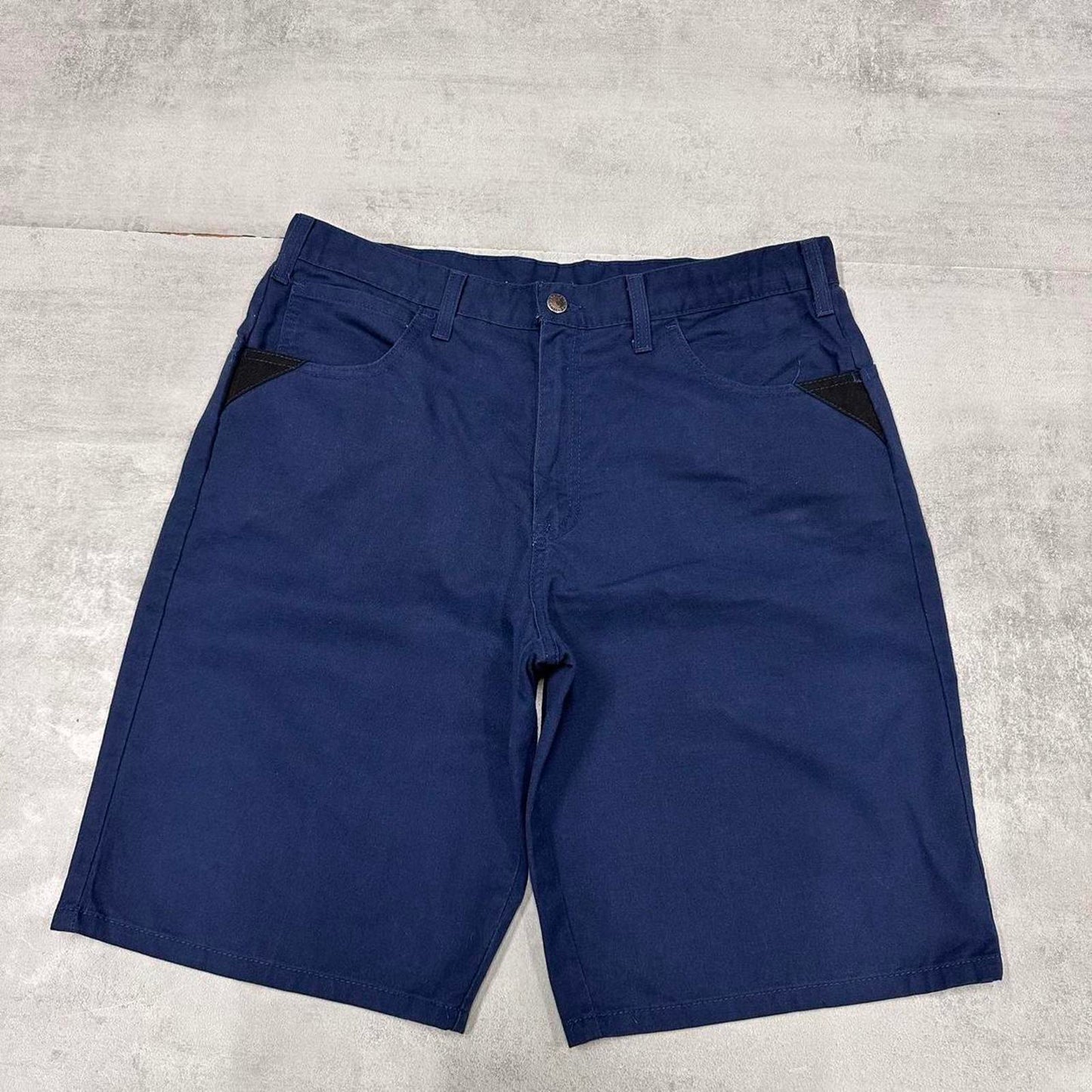 Navy Dickies shorts W36