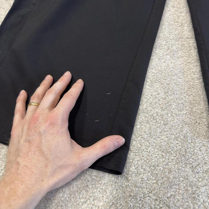 FILA baggy tracksuit bottoms wide leg black