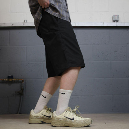 Dickies carpenter chino shorts relaxed black Chino style skater surf shorts loose leg festival