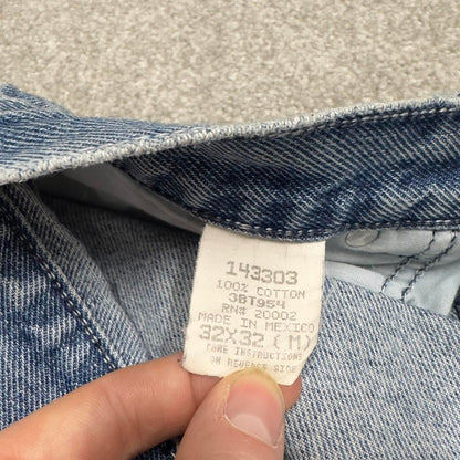 BOSS baggy carpenter jeans y2k loose W32L32 thick denim skater style pants casual wear autumn