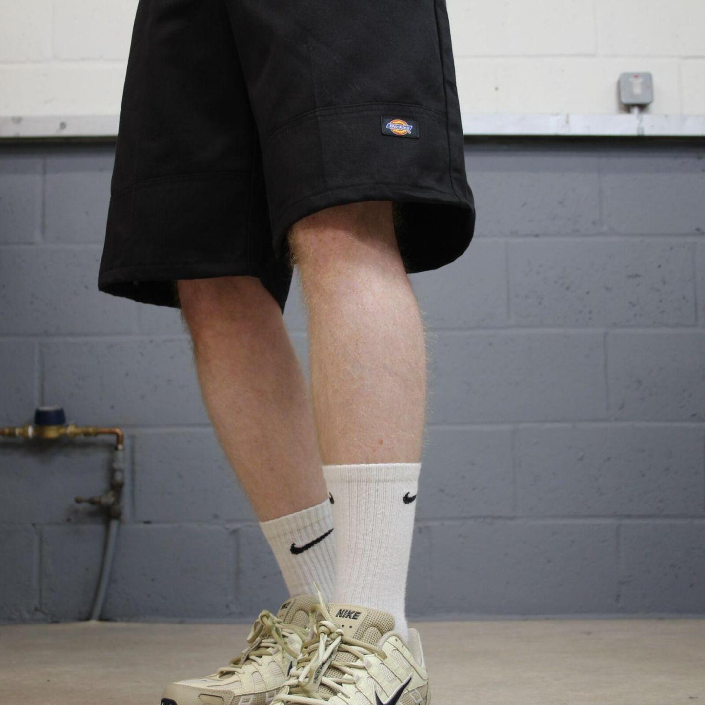 Dickies carpenter shorts black Twill chino skater style shorts loose leg