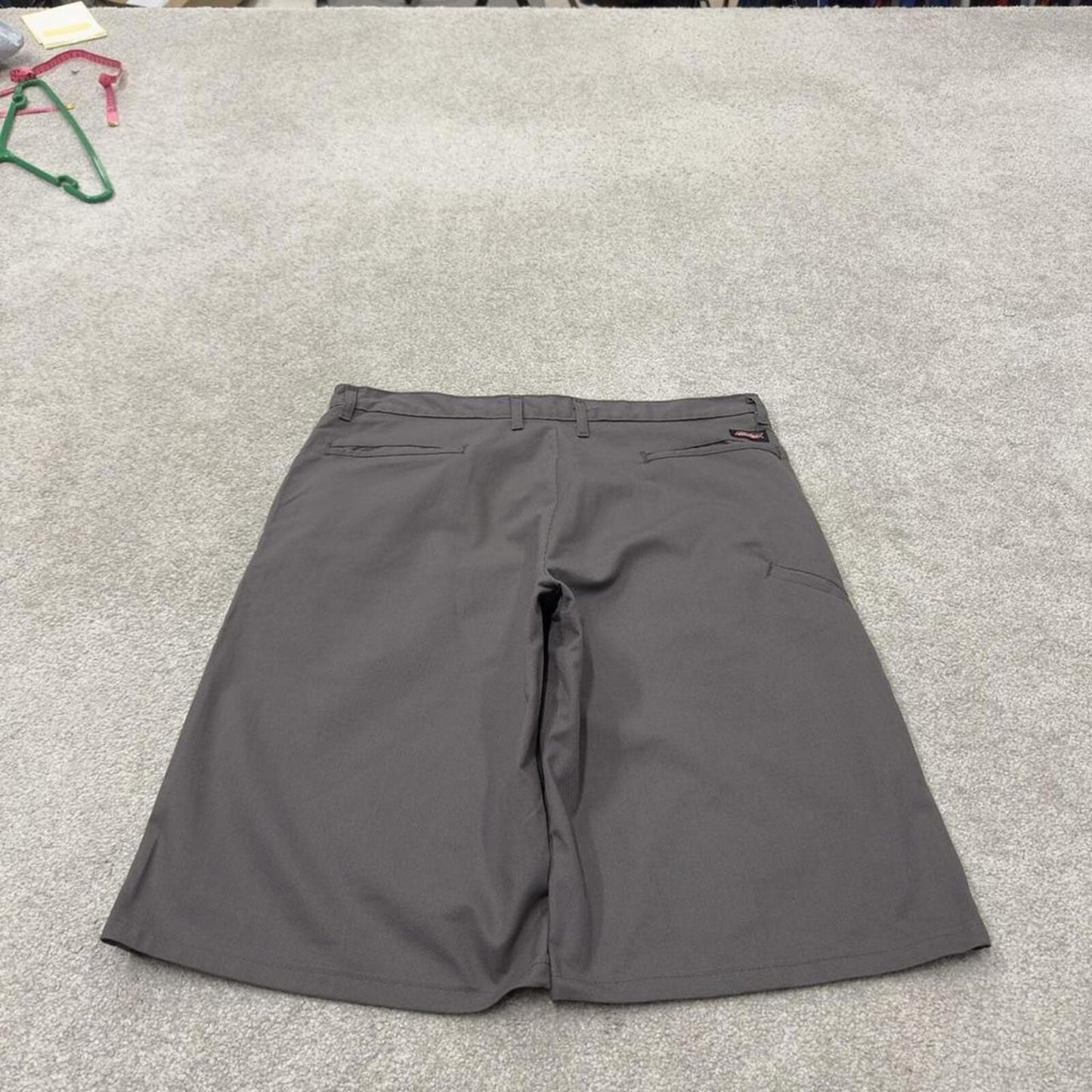 Dickies carpenter shorts long leg grey Twill chino skater style shorts loose long leg