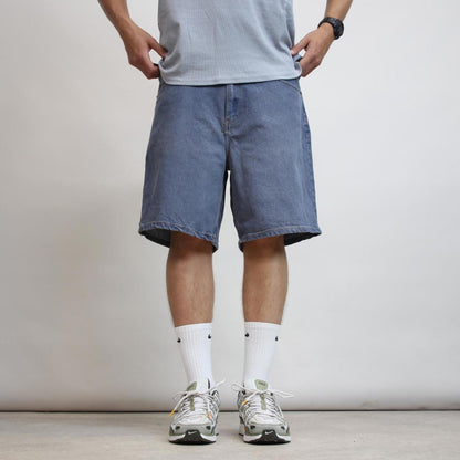 Mens blue Architect jean shorts W36